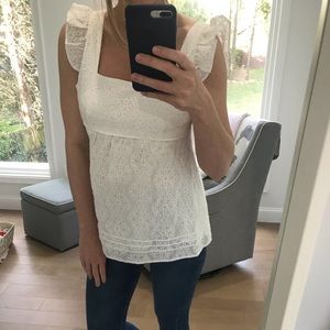 Kate spade small eyelet top.
